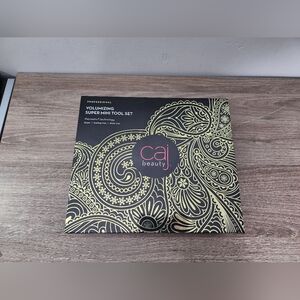 Caj Beauty Volumizing Super Mini Hair Tool Set -Iron, Curling Iron & Dryer